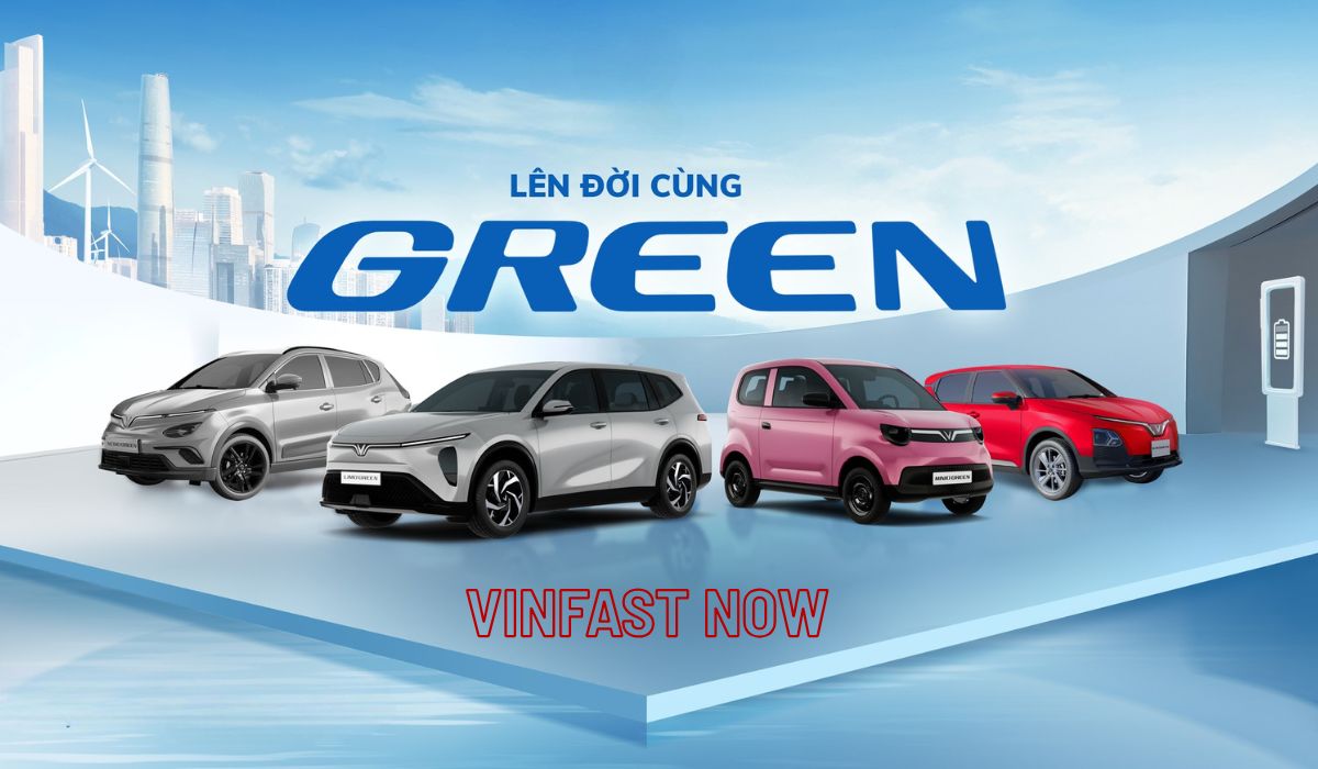 lên đời cùng Vinfast Green