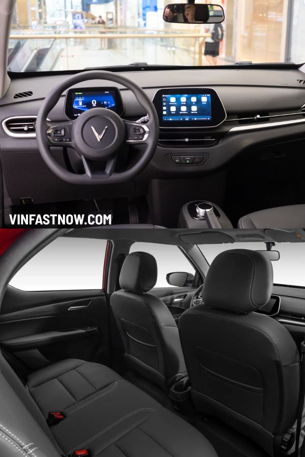 nội thất Vinfast VF5 sang trọng cao cấp