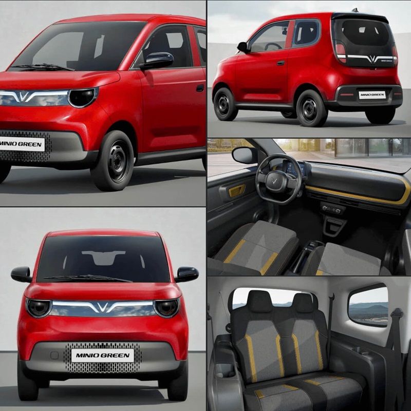 xe điện Minio Green 
